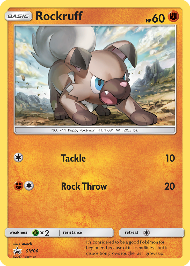 Rockruff [SM Black Star Promos]