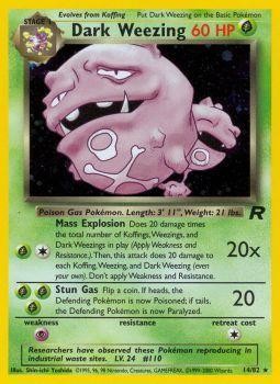 Dark Weezing (14/82) [Team Rocket]