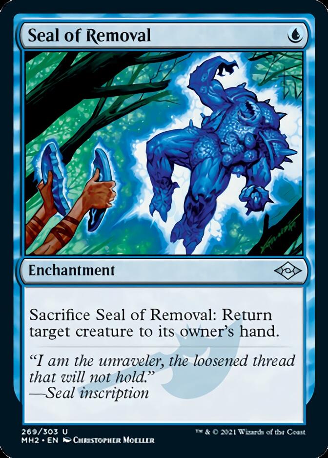Seal of Removal (Etched Foil) [Modern Horizons 2]