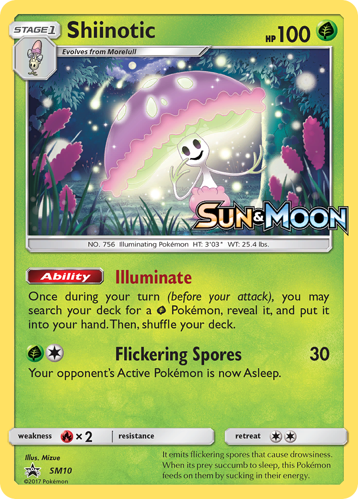 Shiinotic [SM Black Star Promos]