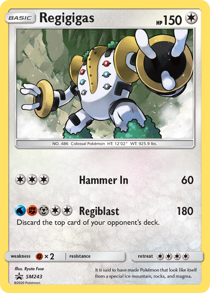 Regigigas [SM Black Star Promos]