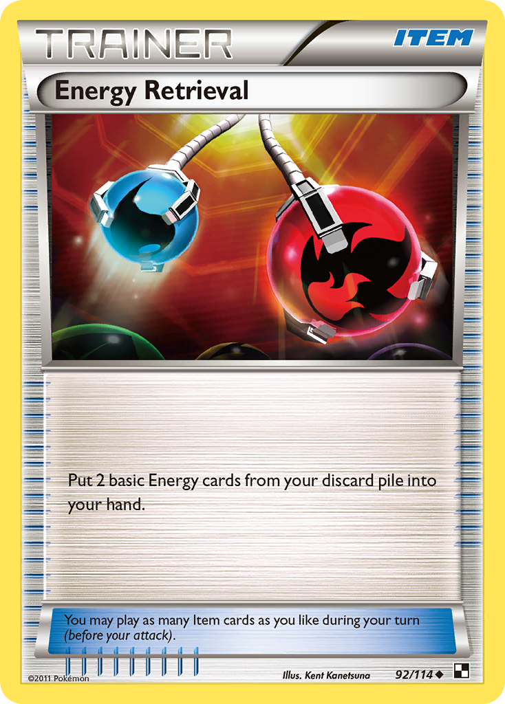 Energy Retrieval [Black & White]