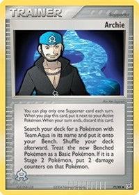 Archie [Team Magma vs Team Aqua]