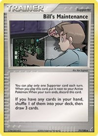 Bill's Maintenance [Crystal Guardians]