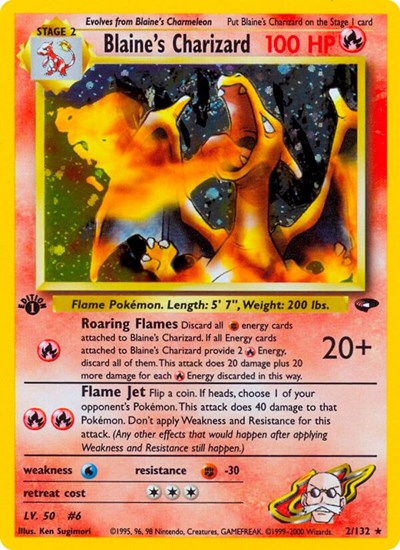 Blaine's Charizard [Gym Challenge]