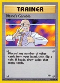 Blaine's Gamble [Gym Heroes]
