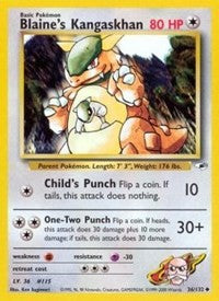 Blaine's Kangaskhan [Gym Heroes]
