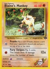 Blaine's Mankey [Gym Challenge]