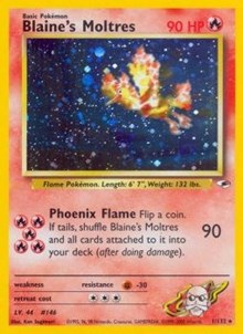 Blaine's Moltres [Gym Heroes]