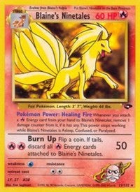 Blaine's Ninetales [Gym Challenge]