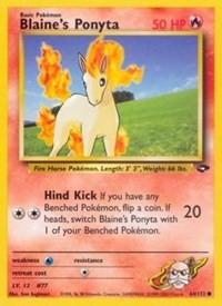 Blaine's Ponyta [Gym Challenge]