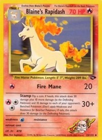 Blaine's Rapidash [Gym Challenge]