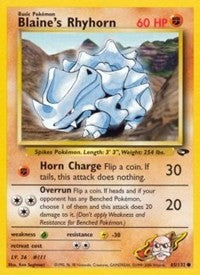 Blaine's Rhyhorn [Gym Challenge]