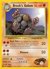 Brock's Golem [Gym Heroes]