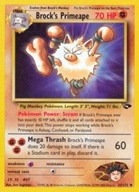 Brock's Primeape [Gym Challenge]