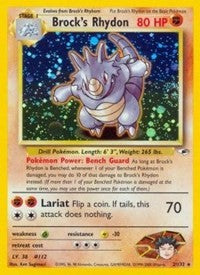 Brock's Rhydon [Gym Heroes]