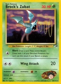 Brock's Zubat (24) [Gym Heroes]