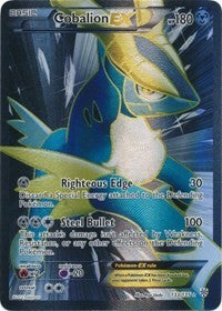 Cobalion EX (133 Full Art) [Plasma Storm]