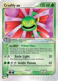 Cradily ex [Team Magma vs Team Aqua]