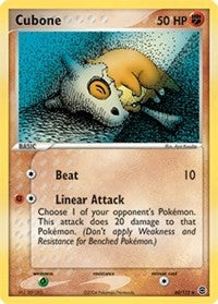 Cubone [FireRed &amp; LeafGreen]