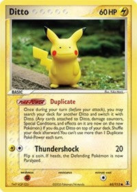 Ditto (63 - Pikachu) [Delta Species]