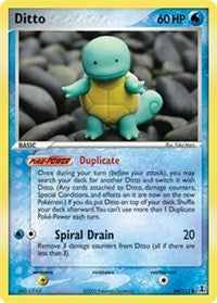Ditto (64 - Squirtle) [Delta Species]