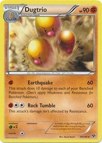 Dugtrio [XY Base Set]