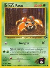 Erika's Paras [Gym Challenge]