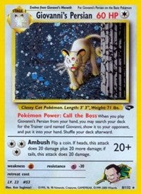 Giovanni's Persian [Gym Challenge]
