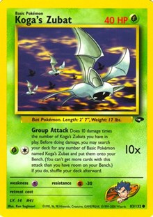 Koga's Zubat [Gym Challenge]
