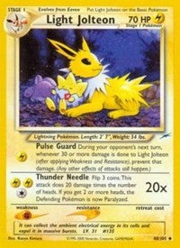 Light Jolteon [Neo Destiny]