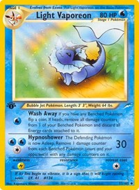 Light Vaporeon [Neo Destiny]