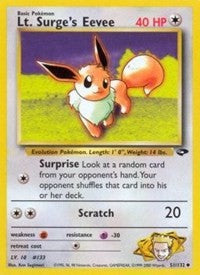 Lt. Surge's Eevee [Gym Challenge]