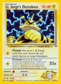 Lt. Surge's Electabuzz (6) [Gym Heroes]