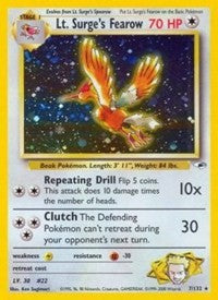 Lt. Surge's Fearow [Gym Heroes]