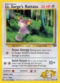 Lt. Surge's Rattata [Gym Challenge]