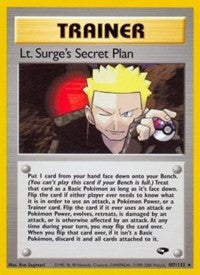 Lt. Surge's Secret Plan [Gym Challenge]
