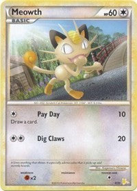 Meowth (#12) [HGSS Trainer Kit: Gyarados &amp; Raichu]