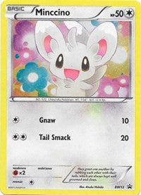 Minccino (Cosmos Holo) [Black and White Promos]