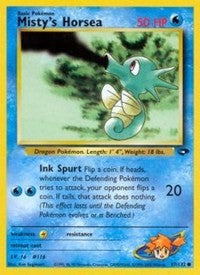 Misty's Horsea [Gym Challenge]