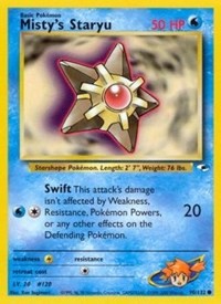 Misty's Staryu [Gym Heroes]