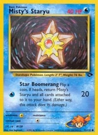 Misty's Staryu [Gym Challenge]