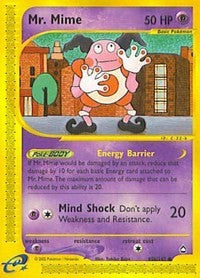 Mr. Mime (95b) [Aquapolis]