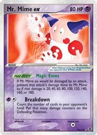 Mr. Mime ex (111) [FireRed &amp; LeafGreen]