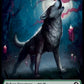 Wolf // Knight Double-sided Token [Innistrad: Midnight Hunt Commander]