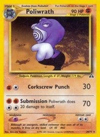 Poliwrath (28) [Neo Discovery]