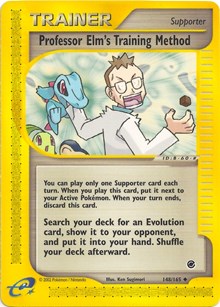 Professor Elm's Training Method [Expedition]