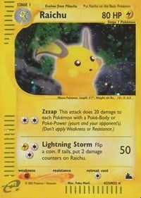 Raichu (H25) [Skyridge]