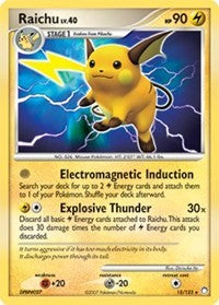 Raichu [Mysterious Treasures]