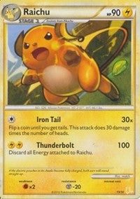 Raichu (#19 Non-Holo) [HGSS Trainer Kit: Gyarados &amp; Raichu]